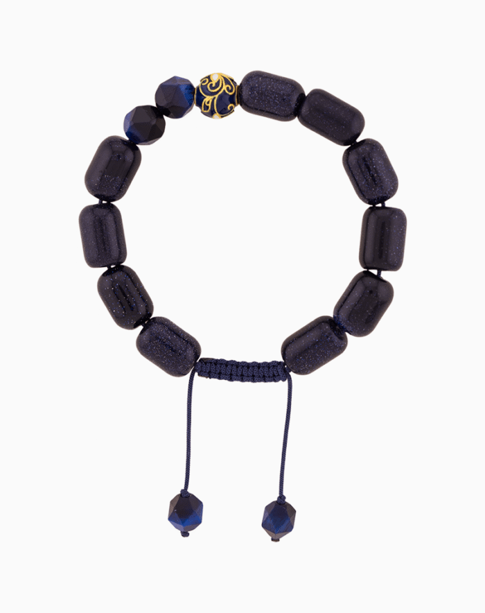 Men’s Blue Goldstone Bracelet