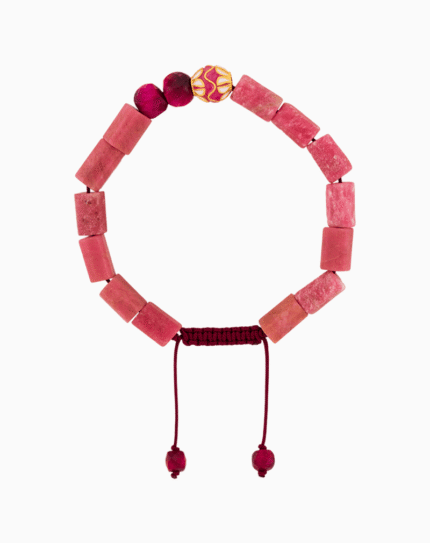 Men’s Rhodonite Stone Bracelet