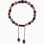 Men’s Pietersite & Hematite Beaded Bracelet