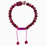 Shoucka Women’s Garnet & Agate Adjustable Handmade Bracelet
