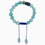 Shoucka Women's Amazonite & Lapis Lazuli Bracelet | "Ocean Calm" Series