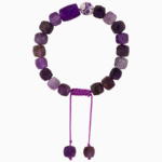 Shoucka Women's Amethyst & Jade Bracelet | "Purple Dream" Design