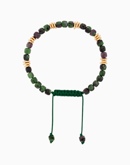 Women’s Ruby in Zoisite Stone Bracelet