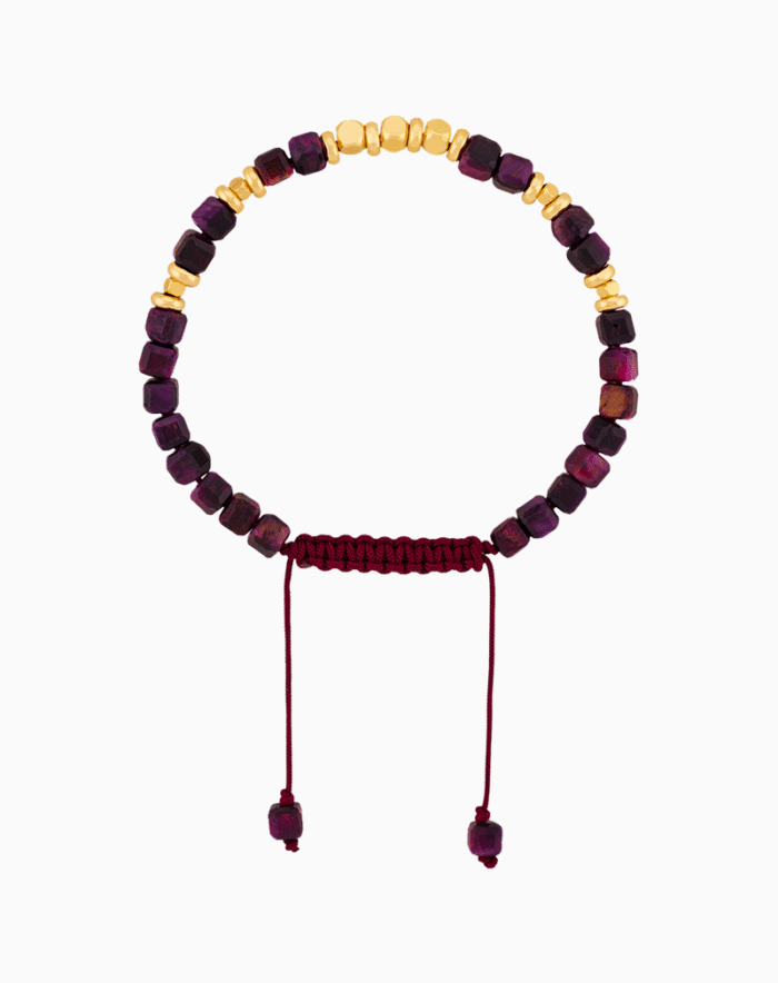 Women’s Purple Tiger’s Eye Bracelet