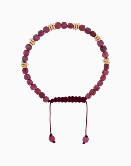 Women’s Pink Tourmaline Stone Bracelet