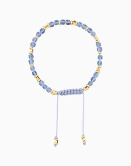 Dainty Aquamarine Bracelet for Women