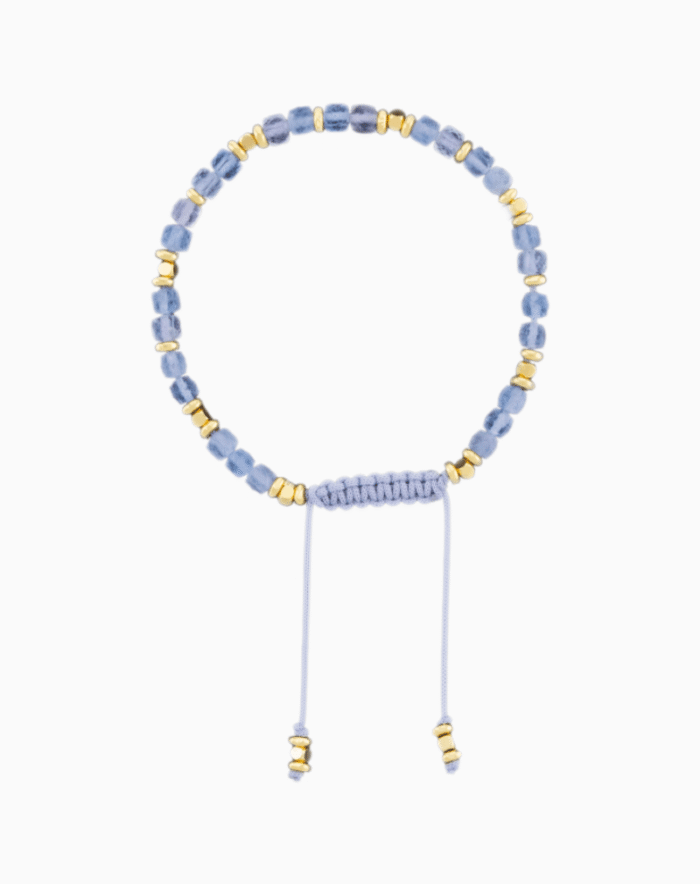 Dainty Aquamarine Bracelet for Women