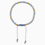 Dainty Blue Chalcedony Bracelet for Women