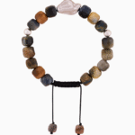 Women’s Tiger’s Eye & Baroque Pearl Bracelet