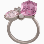 انگشتر زنانه روزالیا نقره‌ای