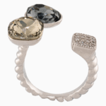 انگشتر زنانه شامپاین شوکا نقره‌ای