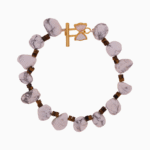 دستبند زنانه هائولیت و چشم ببری شوک