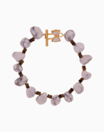 دستبند زنانه هائولیت و چشم ببری شوک