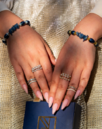 دستبند زنانه کیانیت و مروارید شوکا