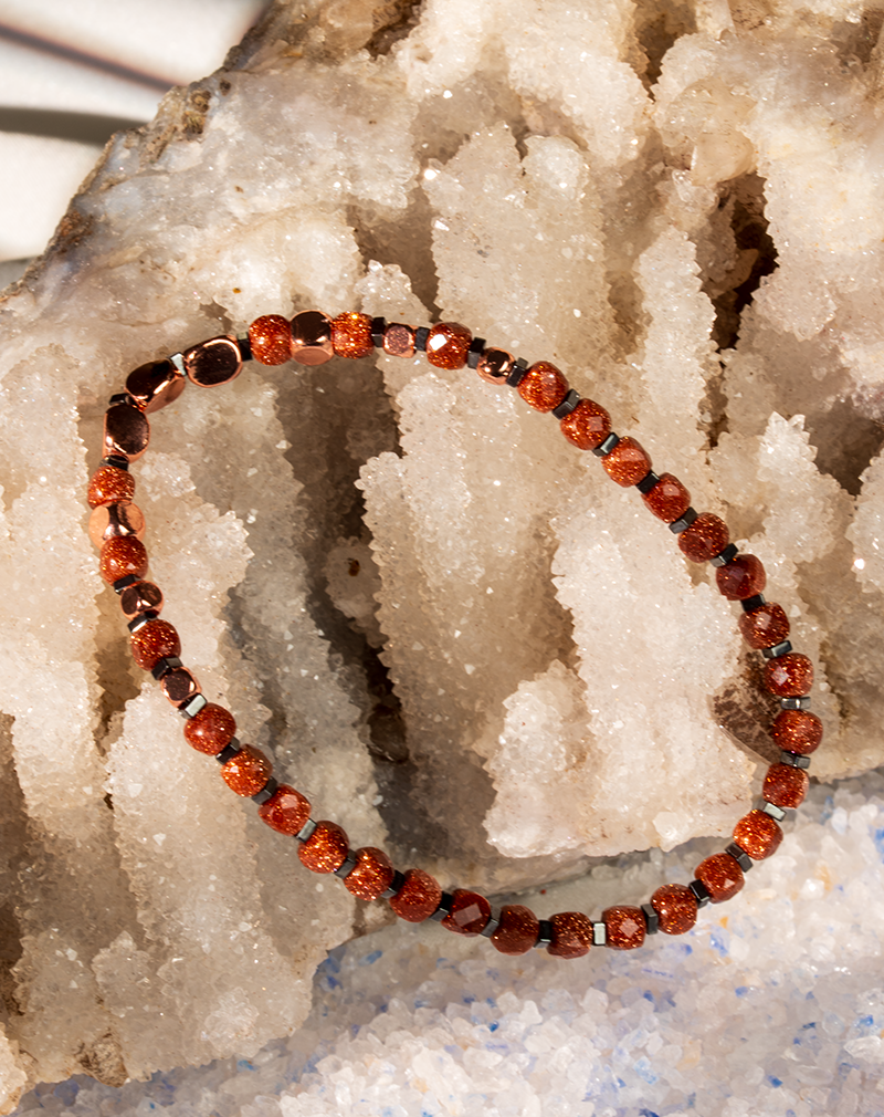 272دستبند انرژیدرخشان گلدستون مردانه دستبند انرژیدرخشان گلدستون مردانه