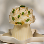 دستبند زنانه صدف و سنگ سبز