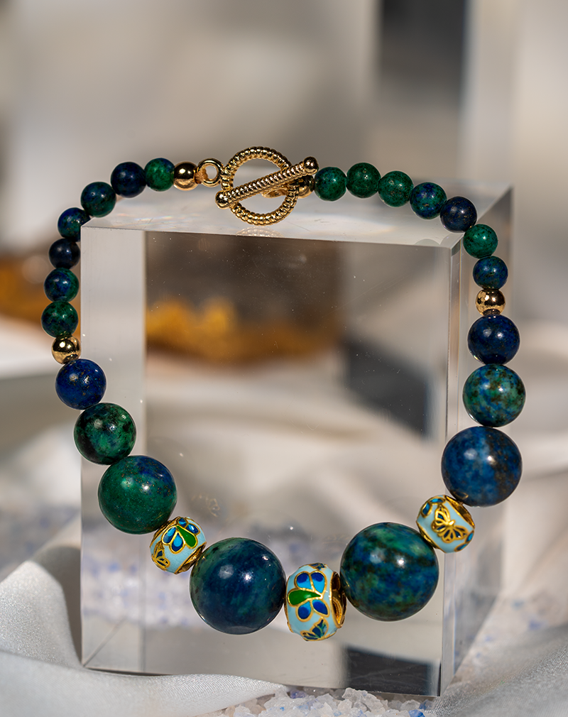 دستبند زنانه آزوریت دستبند زنانه آزوریت