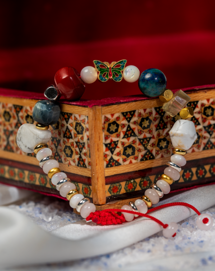 دستبند دستساز نوجوان شوکا – سری پروانه شرقی 2