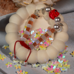 دستبند نوجوان شوکا با مروارید مصنوعی و آویز ماه 4