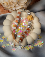 دستبند نوجوان شوکا با مروارید مصنوعی و آویز ماه 5