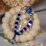 دستبند نوجوان شوکا با مروارید مصنوعی و آویز ماه 8