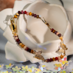 دستبند نوجوان شوکا مدل موکائیت پروانهای دستساز