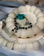 دستبند بچگانه شوکا مدل ستاره لبخند با حدید و مروارید مصنوعی 5