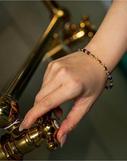 دستبند گلدستون چند رنگ