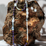 خرید ست مروارید باروک آوا شوکا؛ ترکیبی رویایی و طبیعی از مرواریدهای سفید و صورتی کالباسی با طراحی دست‌ساز و خاص، ایده‌آل برای مجالس رسمی و هدیه‌های لوکس